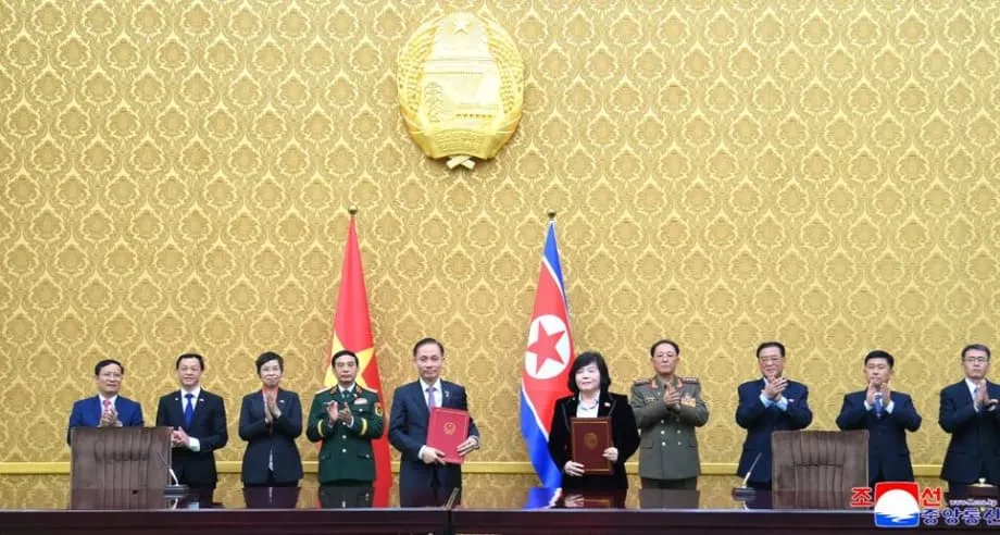 เกาหลีเหนือและเวียดนามลงนามข้อตกลงความร่วมมือฉบับใหม่ ครอบคลุมกลาโหม สาธารณสุข และสื่อ