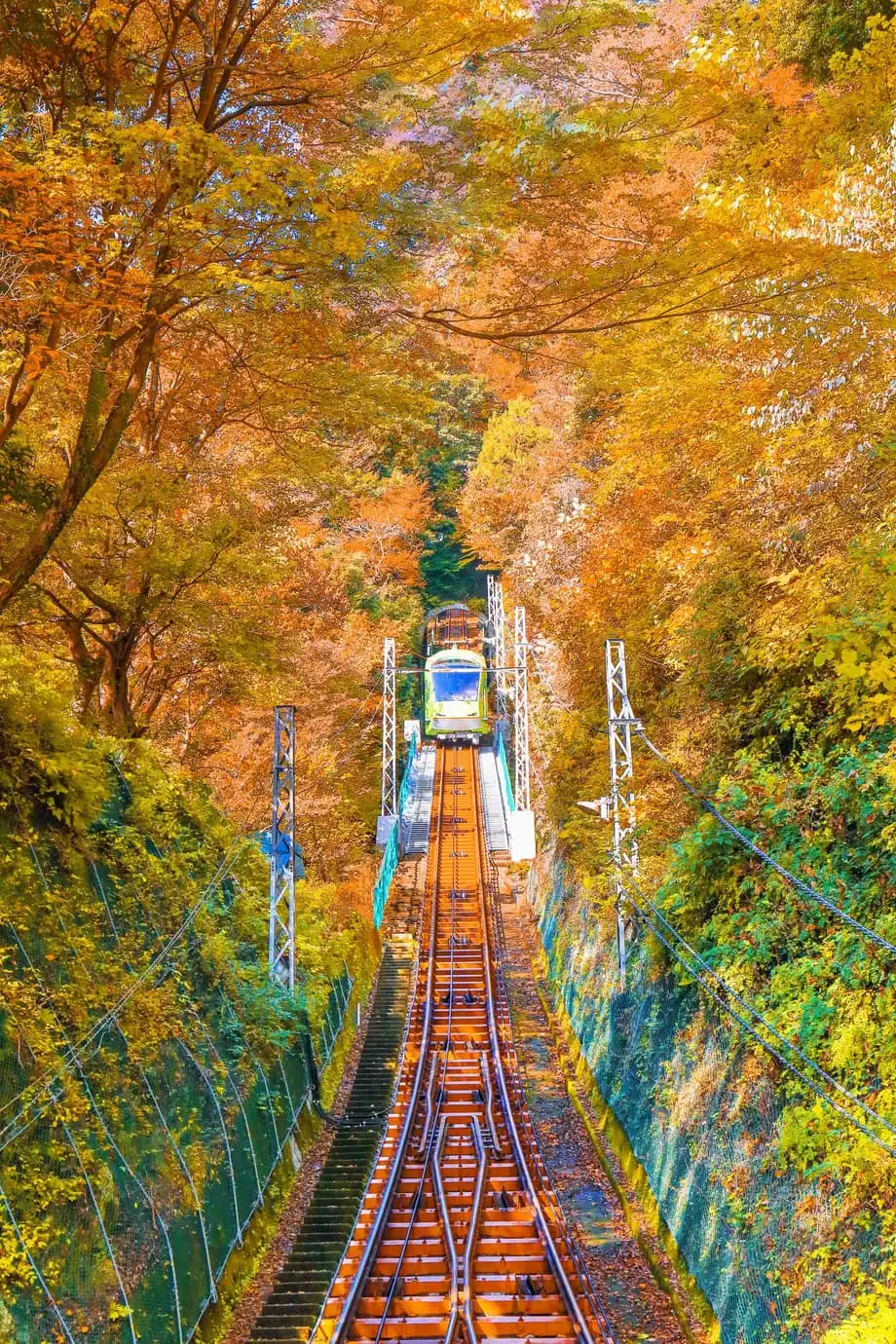 เที่ยวญี่ปุ่นด้วยรถไฟในฤดูใบไม้ร่วง: เส้นทางรถไฟชมใบไม้เปลี่ยนสีที่ดีที่สุด