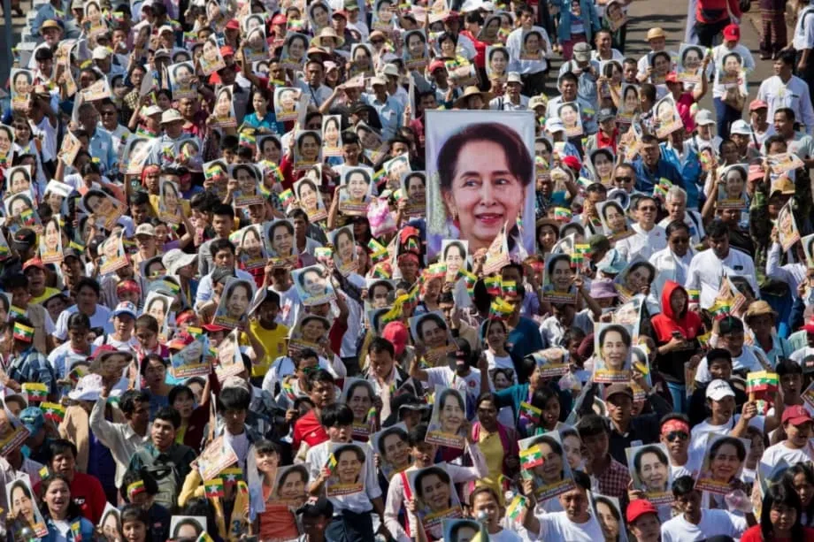 อองซานซูจีฉลองวันเกิดปีที่ 80 ในเรือนจำเมียนมา