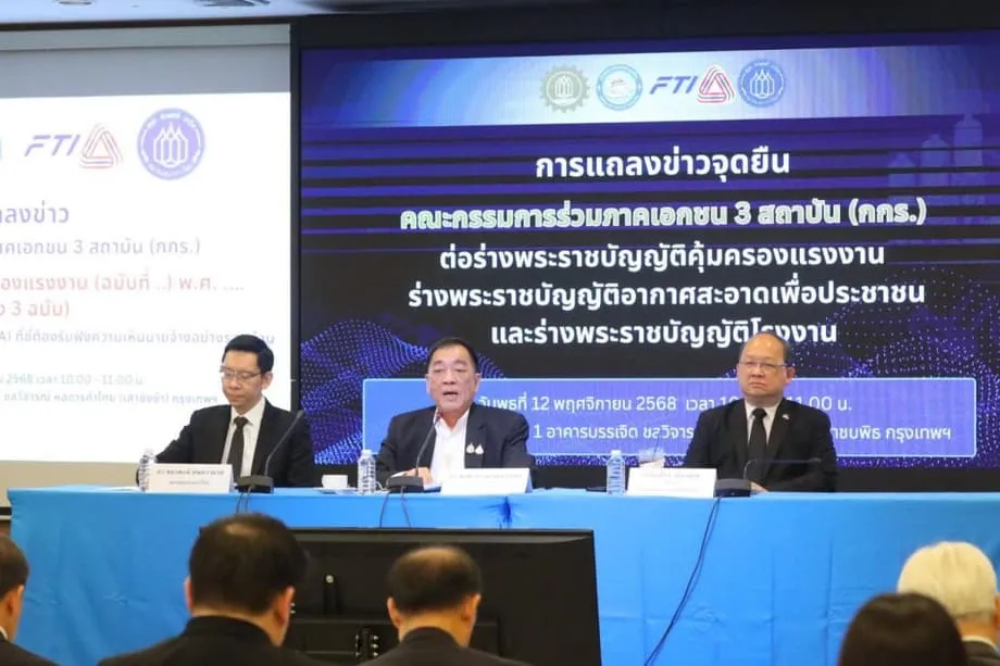 ภาคธุรกิจไทยเตือนกฎระเบียบอุตสาหกรรมชุดใหม่อาจสร้างผลกระทบ