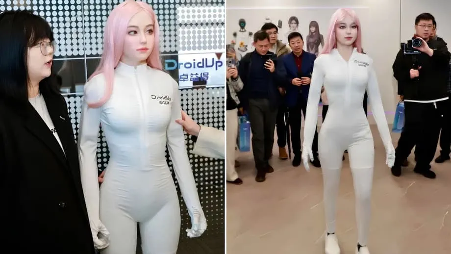 สตาร์ตอัป DroidUp ในเซี่ยงไฮ้เปิดตัว Moya หุ่นยนต์ฮิวแมนนอยด์ราคา 173,000 ดอลลาร์ เดินได้ ยิ้มได้ และให้สัมผัสอบอุ่น
