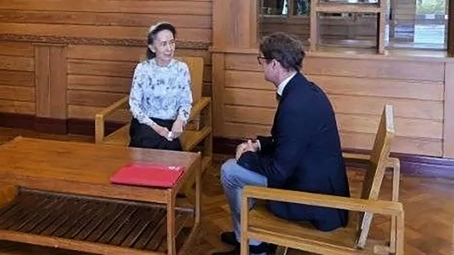 อองซานซูจีพบผู้แทนกาชาด นับเป็นการติดต่อที่ได้รับการยืนยันครั้งแรกนับตั้งแต่รัฐประหารปี 2021