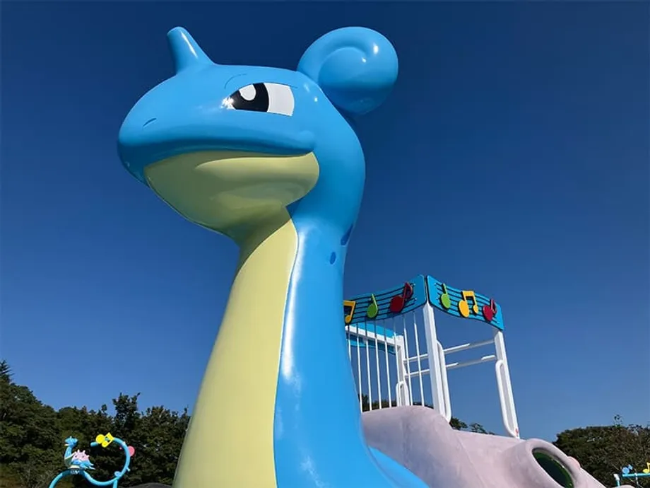 สวน Lapras Park เปิดให้บริการภายในสวนสาธารณะ Moririn Kasenuma ในจังหวัดมิยางิ