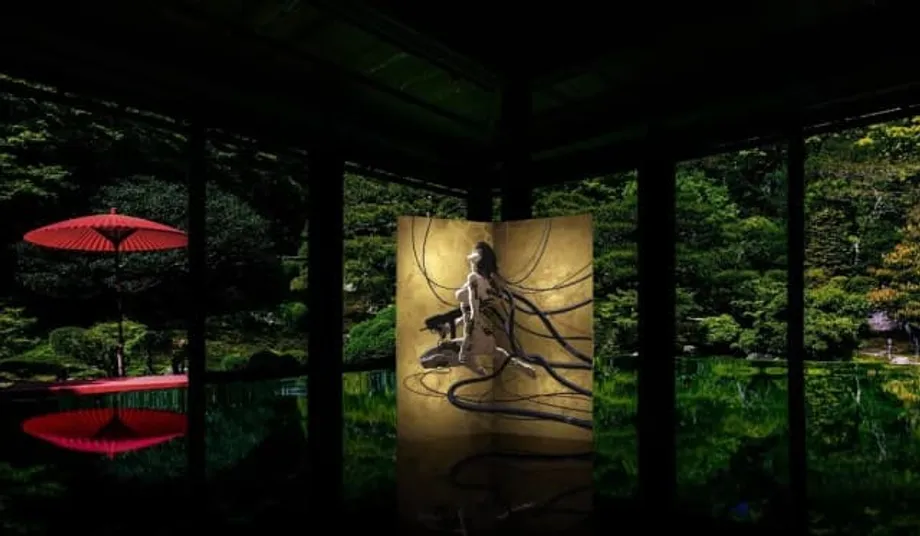 Ghost in the Shell ถ่ายทอดสู่งานศิลปะญี่ปุ่นดั้งเดิม ผ่านฉากพับประดับทองคำเปลวรุ่นลิมิเต็ด