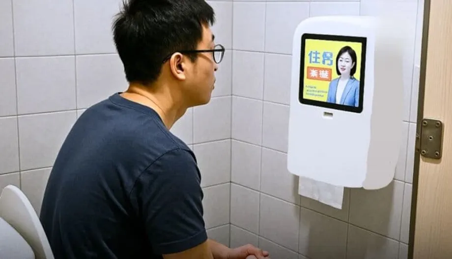 จีนทดสอบตู้จ่ายกระดาษชำระด้วย QR code บังคับดูโฆษณาหรือจ่ายเงิน